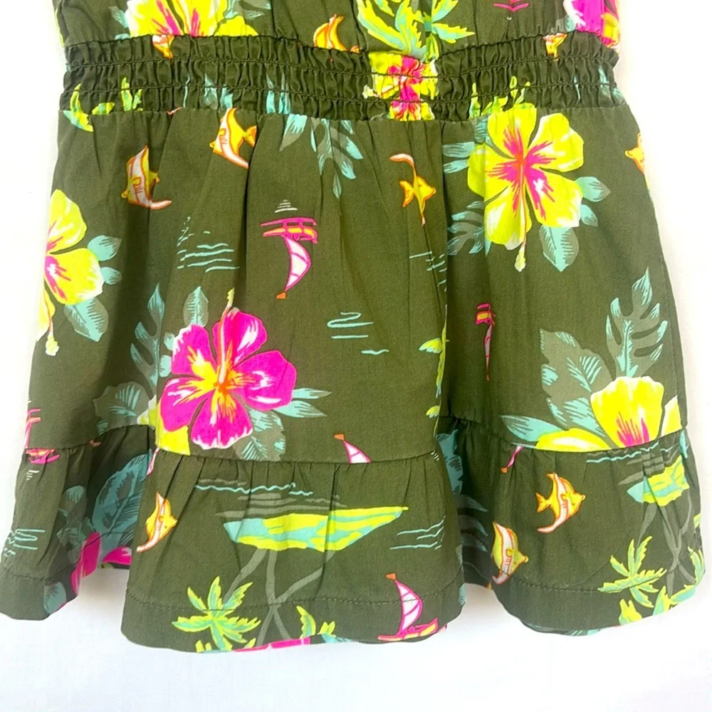 Carter’s | Baby Girl Tropical Floral Dress & Bloomers Set – Summer Outfit